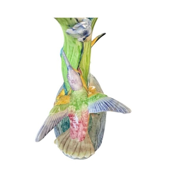 Vintage Stangl Pottery #3599 Double Hummingbirds – Hand-Painted, DBF Artist Init - Picture 10 of 13